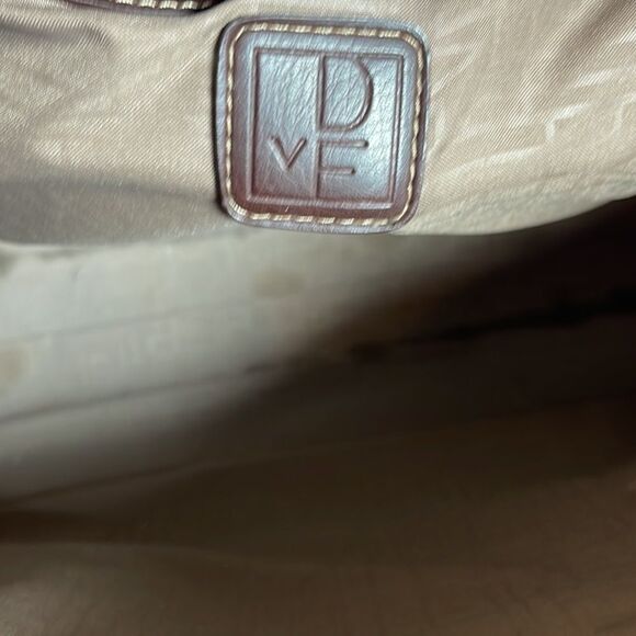 Diane Von Furstenberg Brown Suede Shopper Tote Bag - Picture 8 of 11